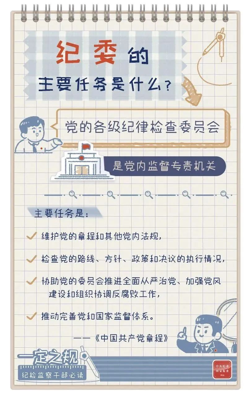 一定之规：纪委的主要任务是什么？